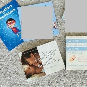 Birth, Baby Sleep and Big brother book bundle
